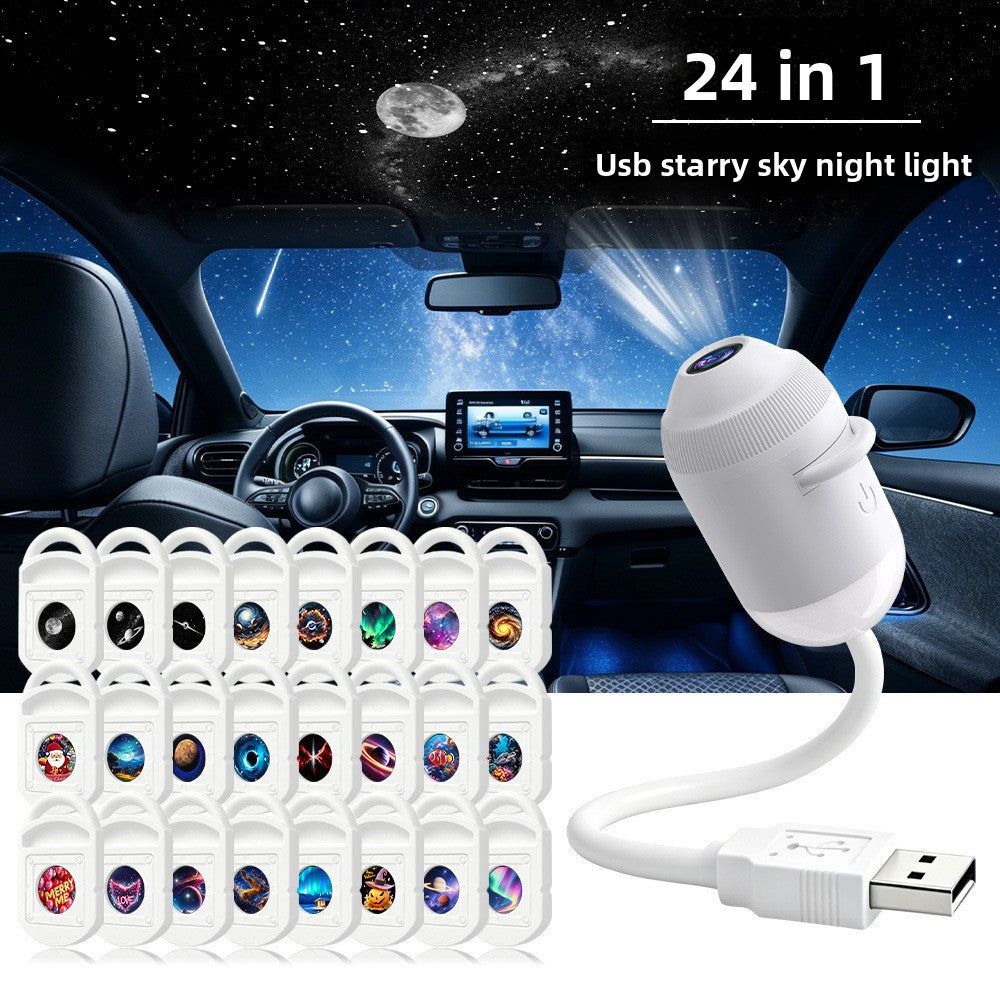 24-in-1 USB Starry Sky Ambient Light